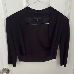 Eileen Fisher Black Knit Shrug Sweater
